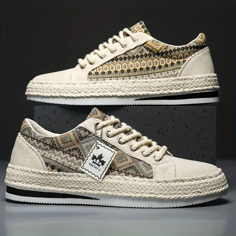 Puffsneakers | Low Top Lace-Up Canvas