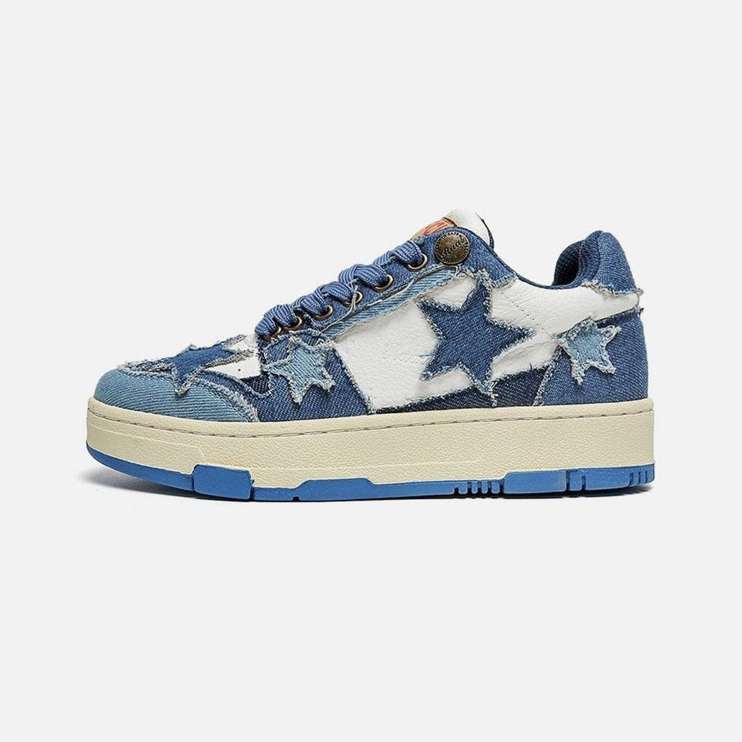 Stars Casual All-Match - Puffsneakers Stars Casual All-Match puffsneakers Puffsneakers Mavi-44 2175.00