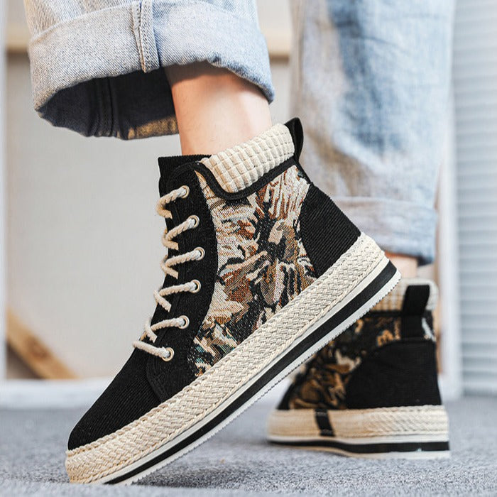 Puffsneakers | High Top Canvas