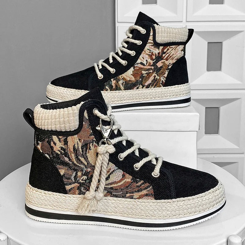 Puffsneakers | High Top Canvas