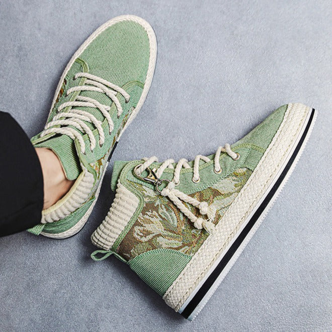 Puffsneakers | High Top Canvas