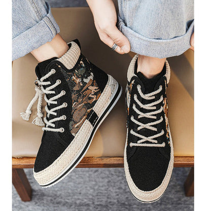 Puffsneakers | High Top Canvas