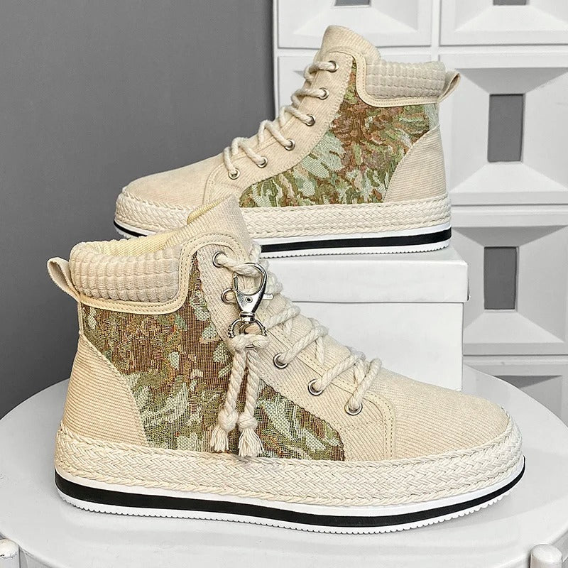 Puffsneakers | High Top Canvas