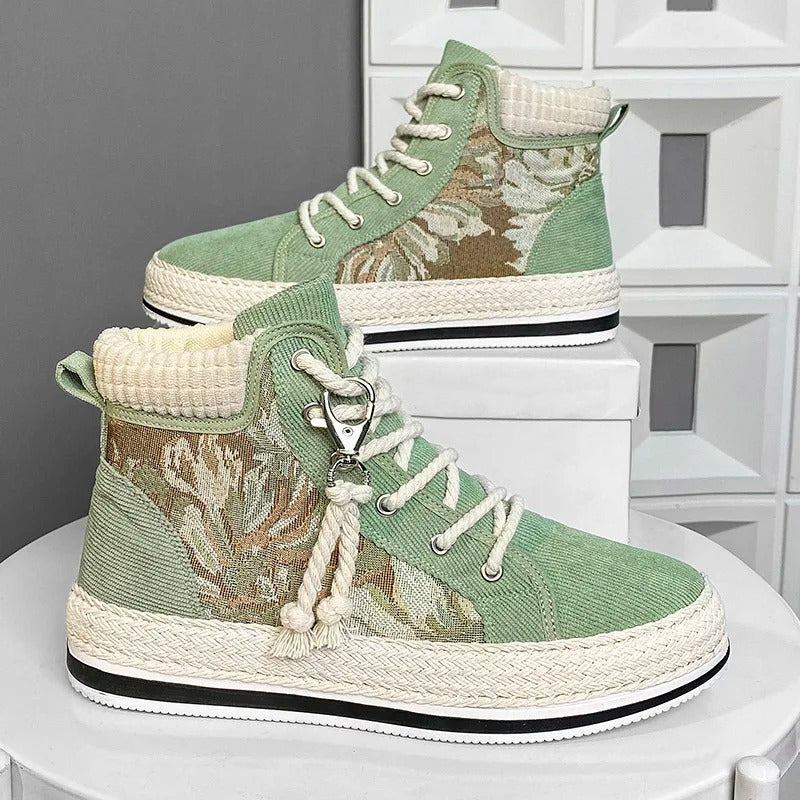 Puffsneakers | High Top Canvas